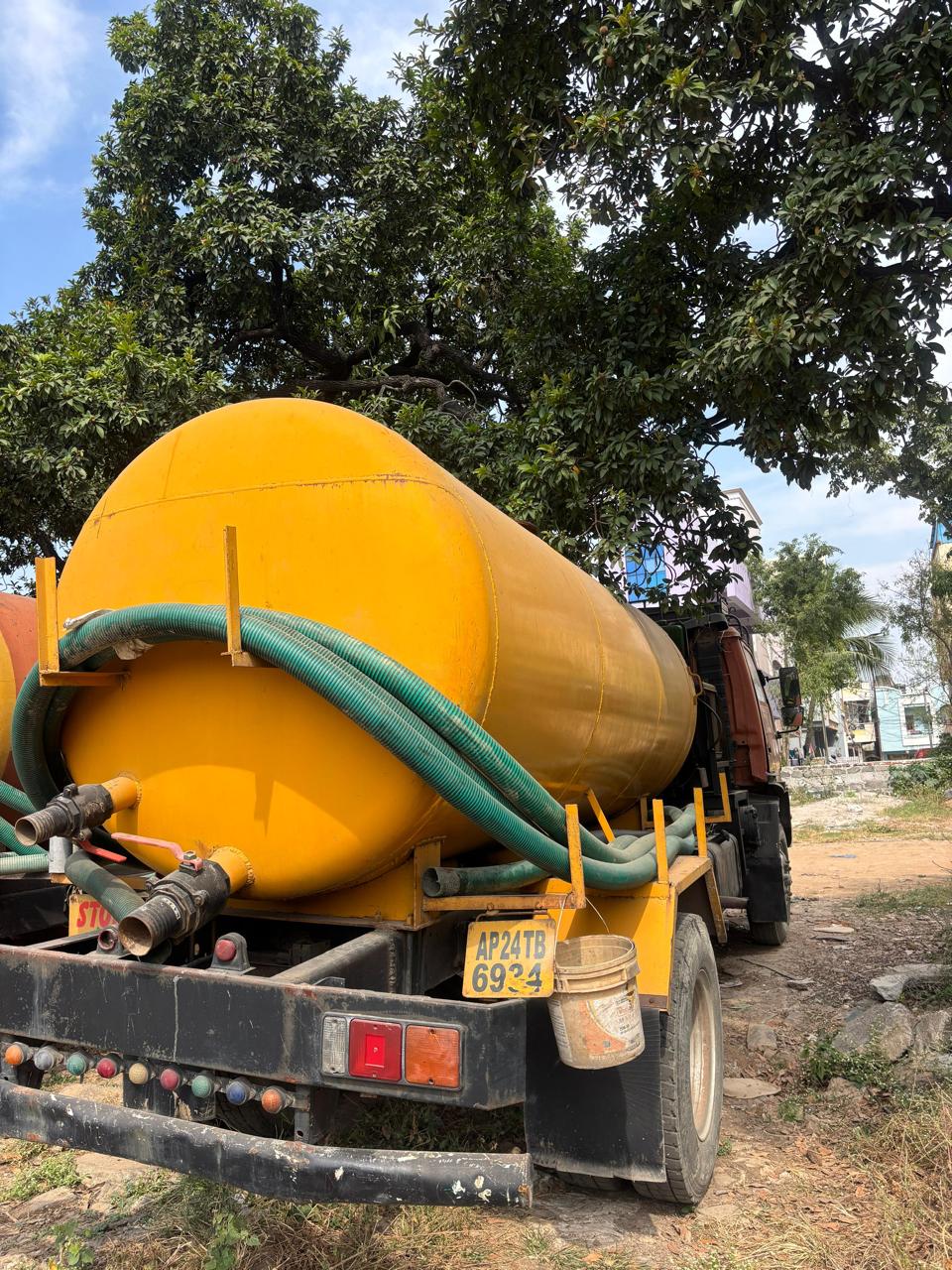 STP Sewage Treatment Plant Tank Cleaning